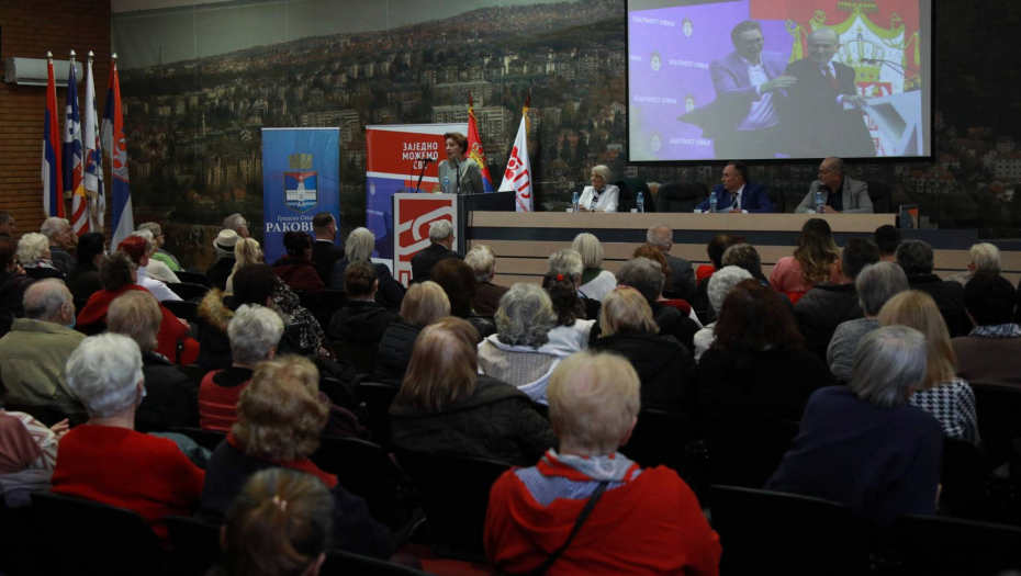 RAKOVICA NA NOGAMA! Održan predizborni skup PUPS-a: "I penzija i dostojanstvo kroz različite socijalne i kulturne sadržaje" (FOTO)