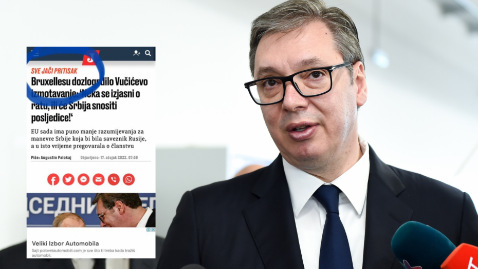 HRVATI PRIZNALI Pritisak na Vučića najjači do sada!