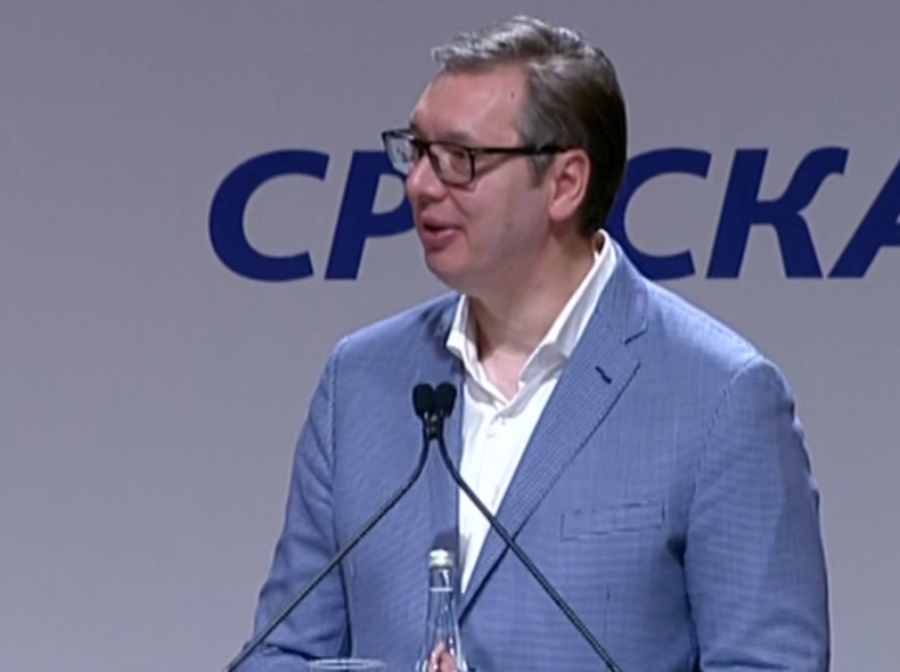 VUČIĆ U NOVOM PAZARU Gledam istraživanja svaki dan, pobedićemo ih! (FOTO/VIDEO)