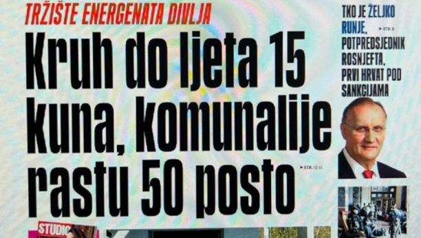 HRVATSKA "NA KOLJENIMA" Hleb će jesti samo najbogatiji, komunalije rastu 50 odsto! (FOTO)