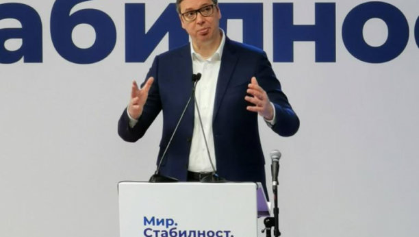 PREDSEDNIK U POŽAREVCU Vučić: Idemo da ih pobedimo ubedljivije nego ikad! (FOTO/VIDEO)