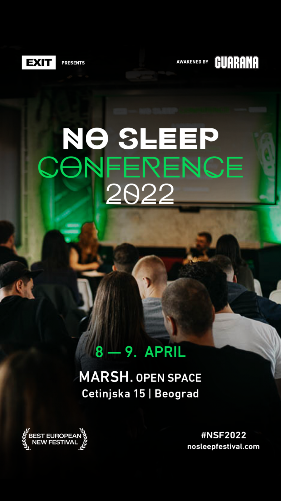 EXIT the Metaverse i druge aktuelne teme na No Sleep konferenciji kao uvod u proslavu titule