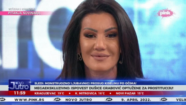 AKO HOĆETE DA ME GAZITE, GAZITE POŠTENO! Dušica Grabović se obratila narodu nakon ekskluzivne ispovesti o prostituciji, podržava legalizaciju?!