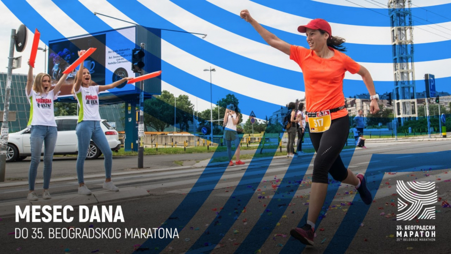 ODBROJAVANJE JE POČELO Još mesec dana do 35. Beogradskog maratona