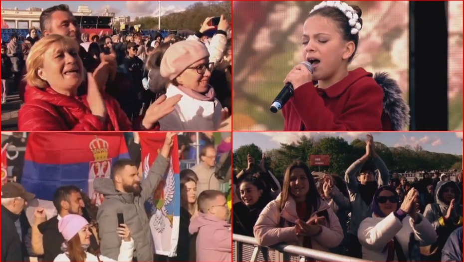 RUSIJA PEVALA SA DEVOJČICOM IZ SRPSKE ENKLAVE! Pavlina iz Orahovca zadivila Moskvu na Dan pobede - Najviše mi je drago što su svi Srbi ponosni na mene (VIDEO)