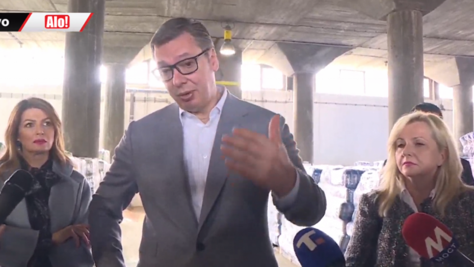 PREDSEDNIK VUČIĆ: Neće biti nestašice osnovnih životnih namirnica ni jednog jedinog dana! (FOTO/VIDEO)