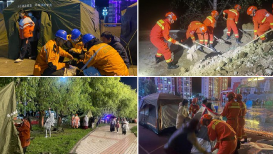 DVA SNAŽNA ZEMLJOTRESA POGODILA KINU Treslo se u Sečuanu, ekipe spasilaca na terenu (FOTO/VIDEO)