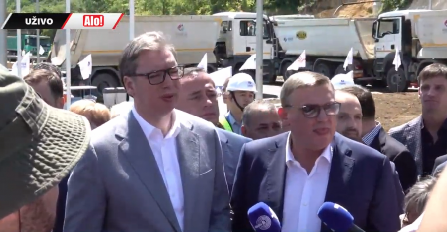 VELIKI DAN ZA SRBIJU Predsednik Vučić na otvaranju sektora B5 obilaznice oko Beograda (FOTO/VIDEO)