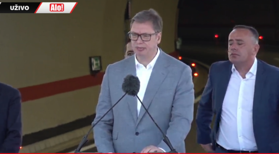 VELIKI DAN ZA SRBIJU Predsednik Vučić na otvaranju sektora B5 obilaznice oko Beograda (FOTO/VIDEO)