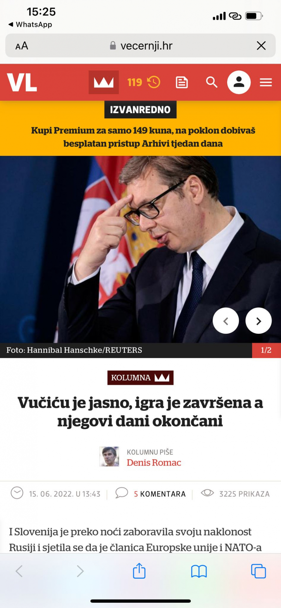 TVOJI DANI SU OKONČANI Hrvati opet prete Vučiću, ove reči uznemirile region