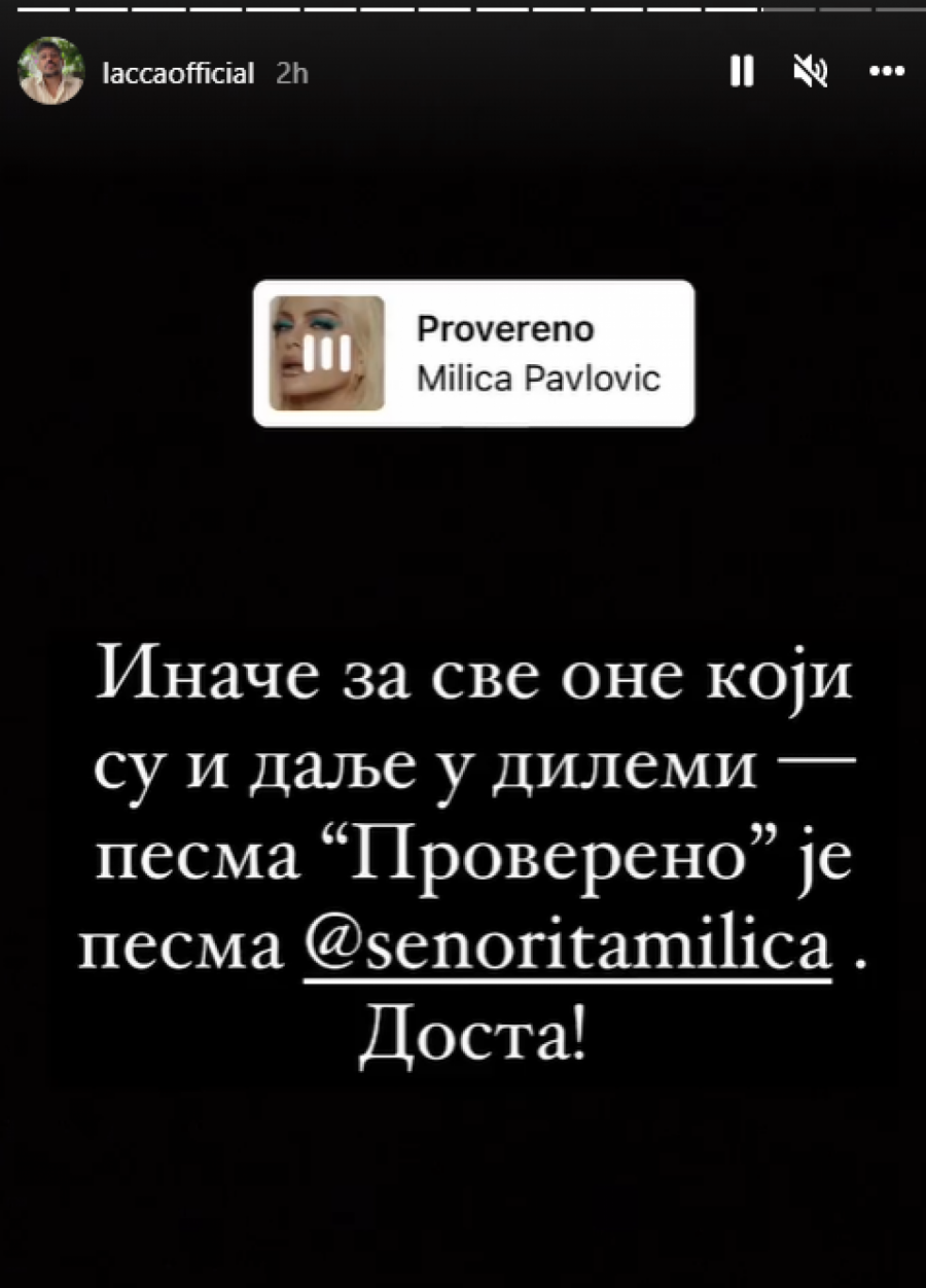 DOSTA, TO JE NJENA PESMA! Nakon skandala Milice Pavlović i Ane Nikolić, oglasio se sin Marine Tucaković, pa svima poručio ovo