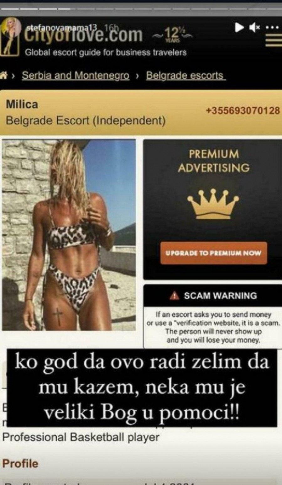 ZAVRŠILA NA SAJTU ZA ESKORT DEVOJKE Milica Dabović se našla u epicentru skandala, oglasila se i objasnila sve (FOTO)