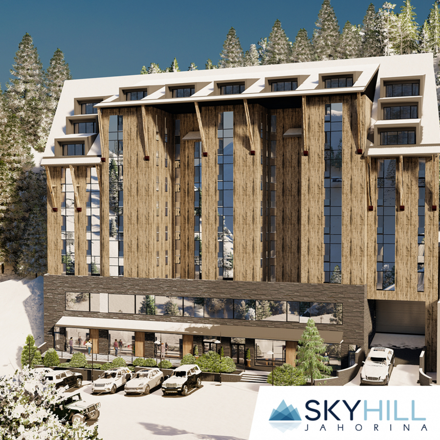 SKY HILL JAHORINA Centar Jahorine ulepšaće novi jedinstveni stambeno poslovni kompleks