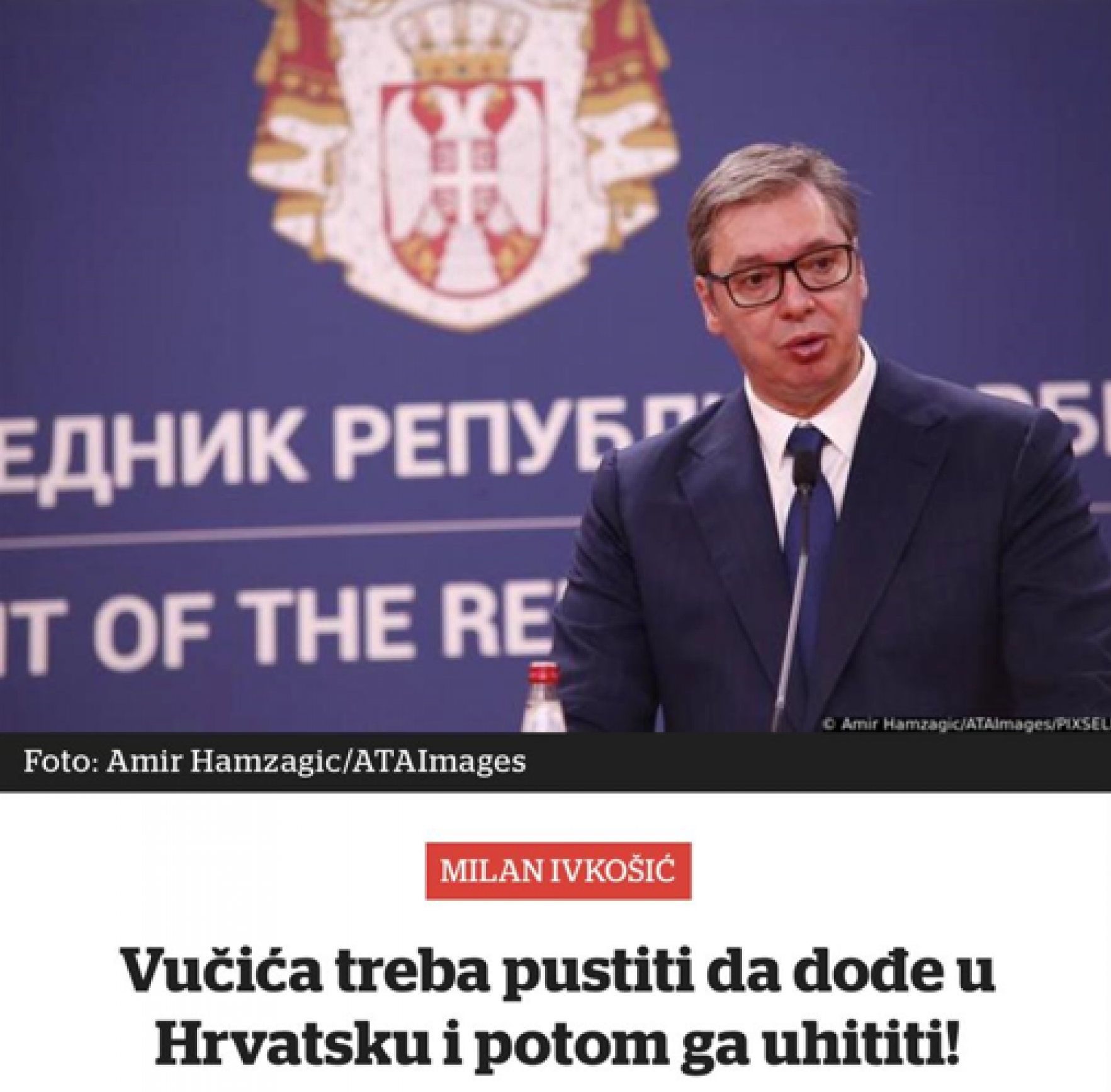 POTOMCI NAJVEĆIH KOLJAČA U EVROPI KRENULI U LOV NA VUČIĆEVU GLAVU 