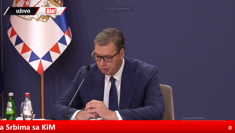 ŠIPTARI SPREMILI SPISAK ZA LIKVIDACIJU SRBA Vučić: Tri poslednja dana jula na KiM smo uočili kretanje lica iz Čečenije