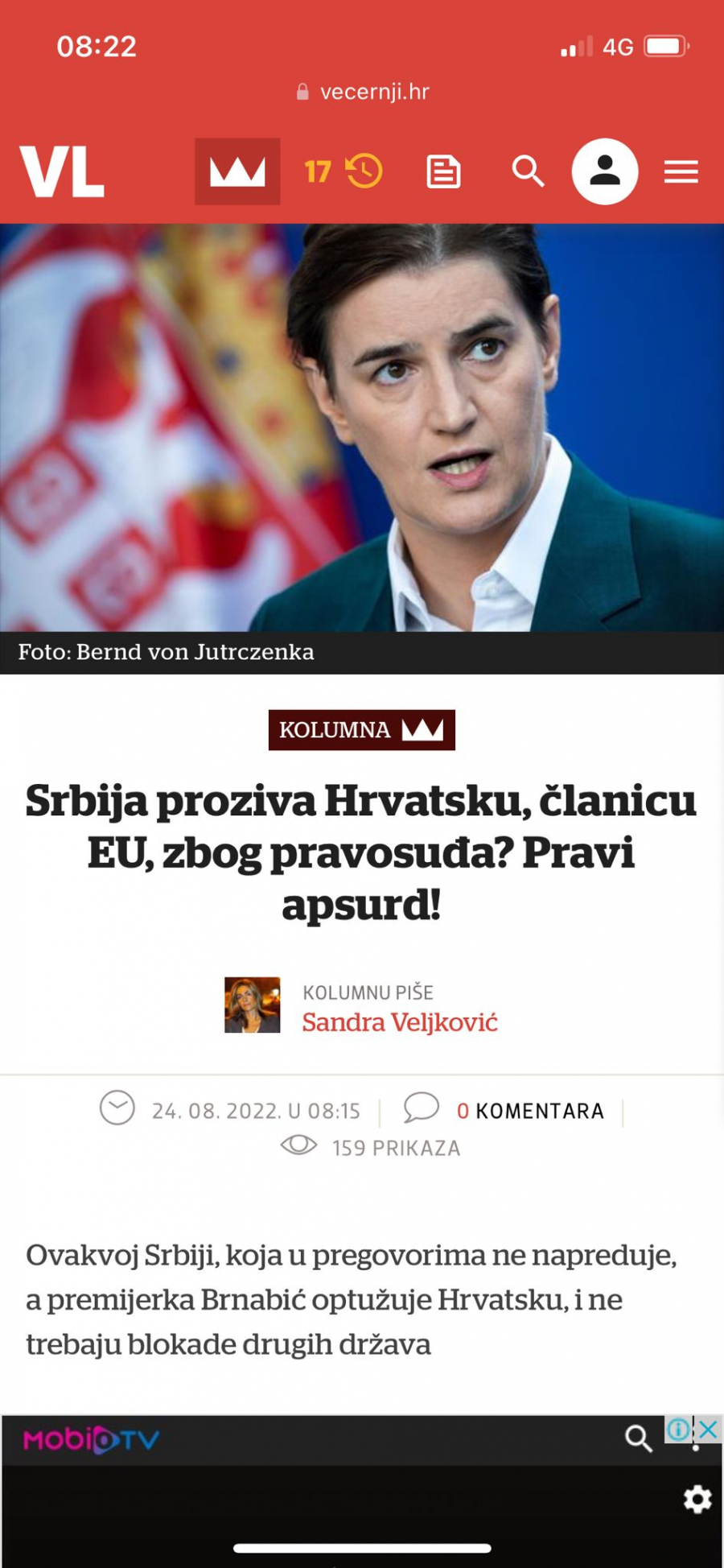 USTAŠA PLENKOVIĆ GORI OD MRŽNJE! Umesto da se bavi ustaškim zločinima , naručuje tekstove kojima pljuje Srbiju