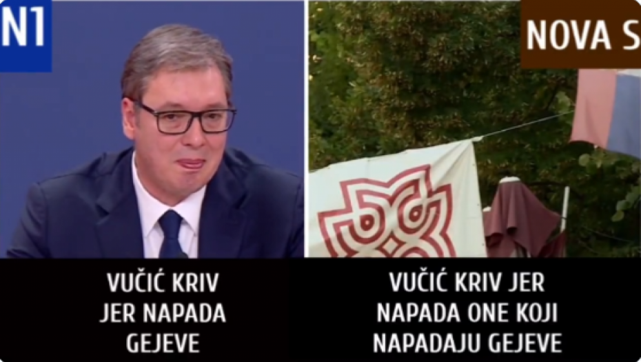 VUČIĆ KRIV ŠTO JE ŽIV! Šizofrenija Šolakovih medija: Predsednik napao gejeve, ne razume ni litijaše (VIDEO)