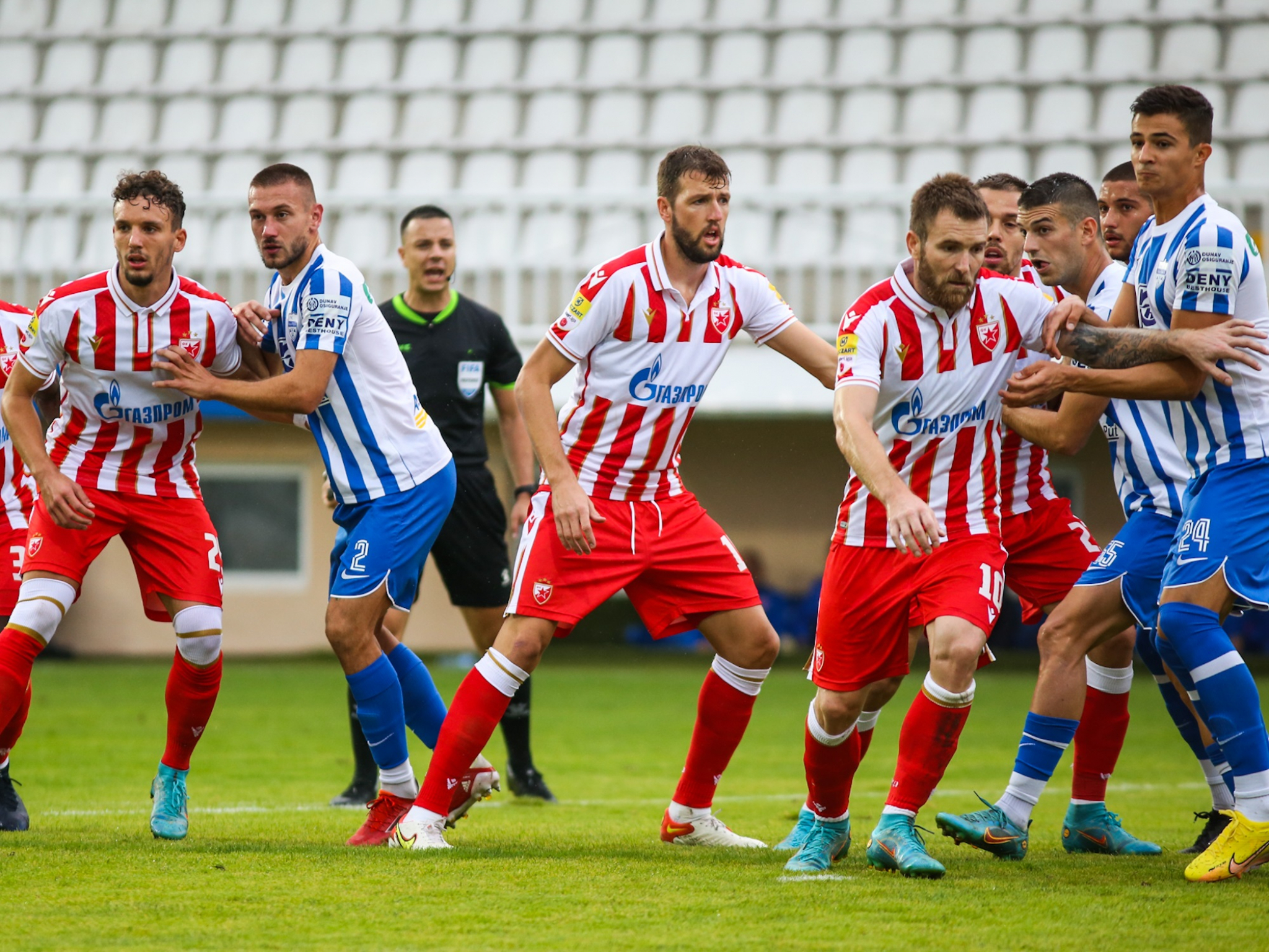 FK Crvena Zvezda Belgrad 2-1 FK Novi Pazar :: Videos 