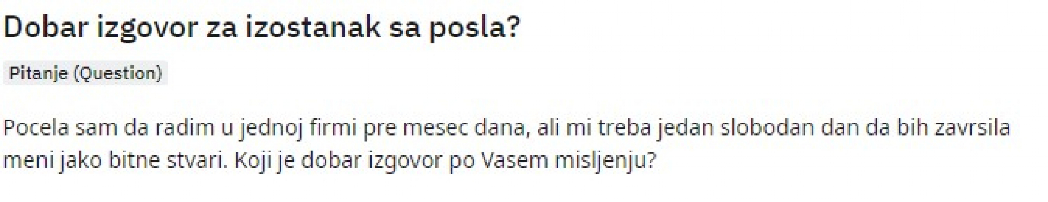 OVAJ IZGOVOR UVEK UPALI Srbi otkrili kako 