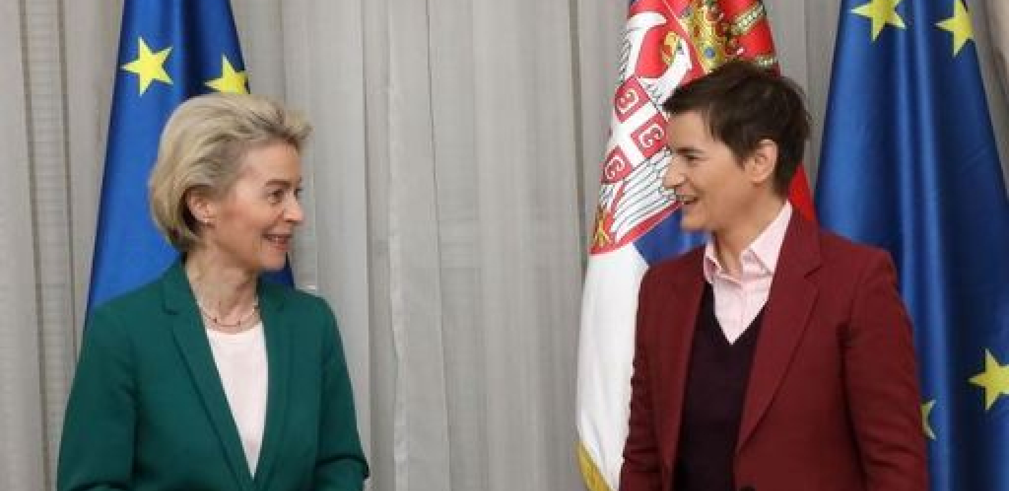 "TO JE PRVI PRIORITET VLADE" Brnabić sa fon der Lajen: Biće nam u fokusu