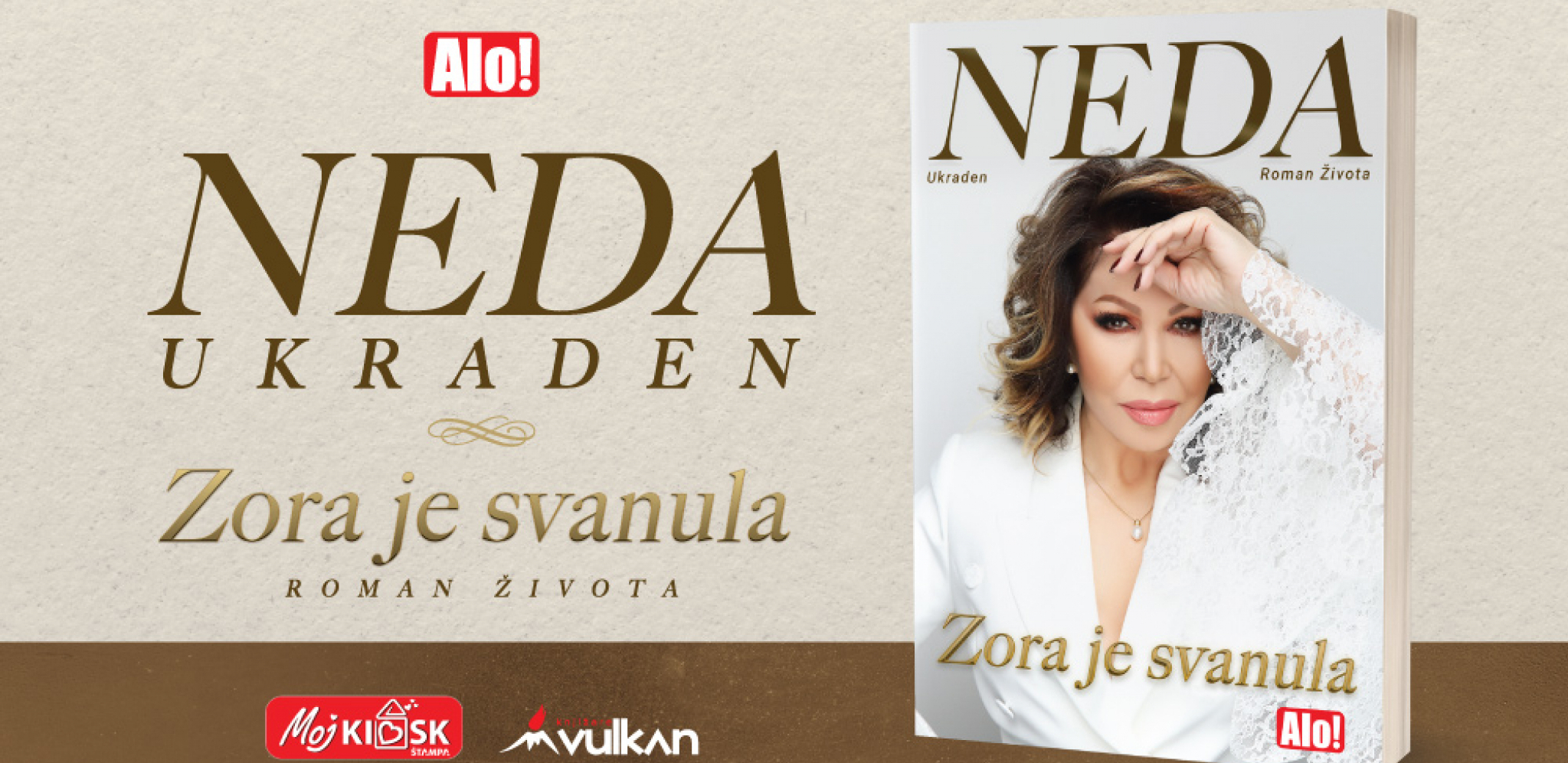 INTRIGANTNA AUTOBIOGRAFIJA Roman Nede Ukraden "Zora je svanula" na kioscima i u knjižarama