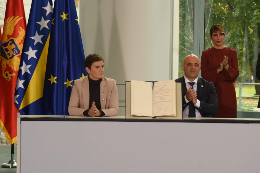 POTPISANA TRI SPORAZUMA Premijerka Brnabić na Samitu u Berlinu: Kurti sve prekršio! (VIDEO)