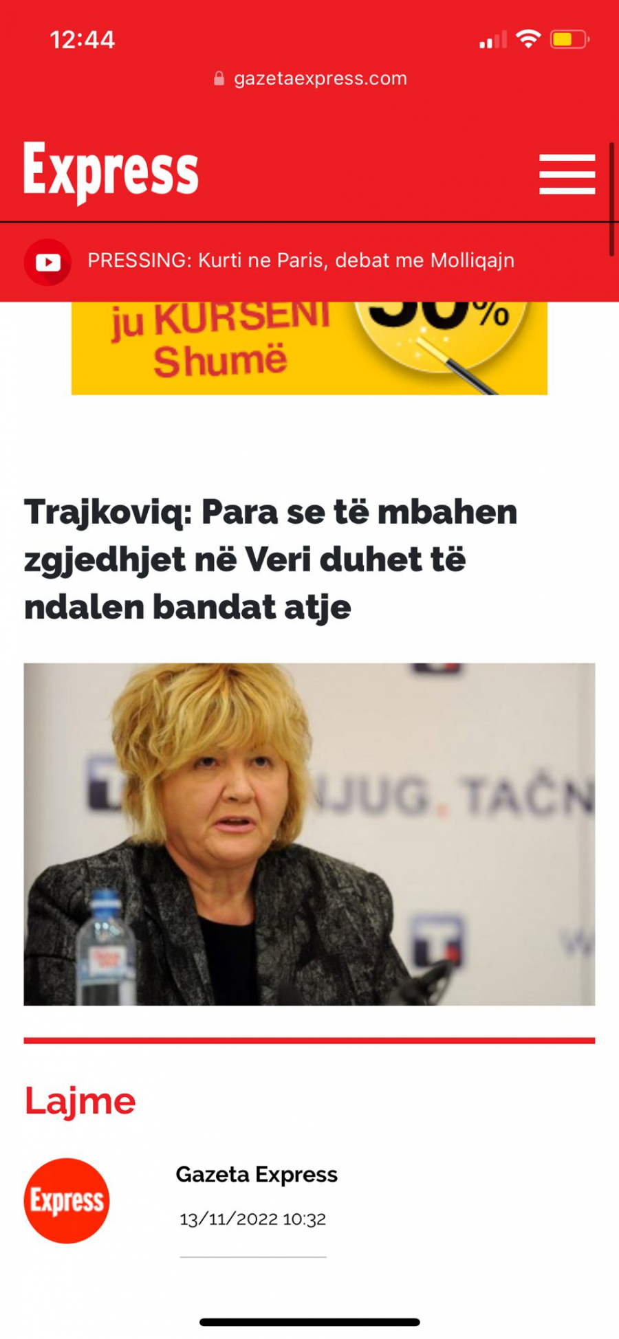 AKO ME ŠIPTARI ŽELE, ODMAH ĆU U SKUPŠTINU! Radu Trajković nije hteo srpski narod na Kosovu, pa u šiptarskim medijima pljuje po Srpskoj listi!