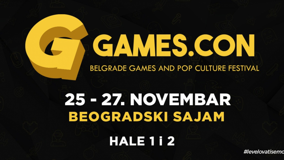 GAMES.CON, najveći i najpopularniji festival gejminga i pop kulture u regionu počinje 25. novembra!