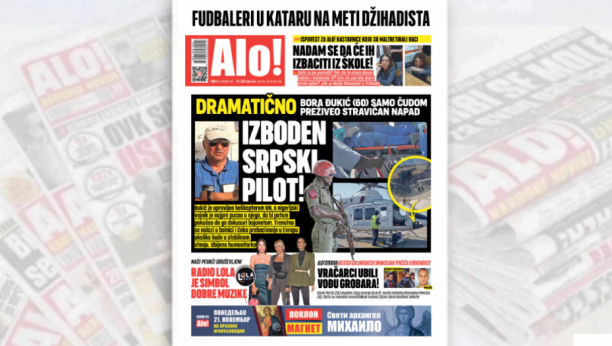 DRAMATIČNO! BORA ĐUKIĆ (60) ČUDOM PREŽIVEO STRAVIČAN NAPAD Izboden srpski pilot!