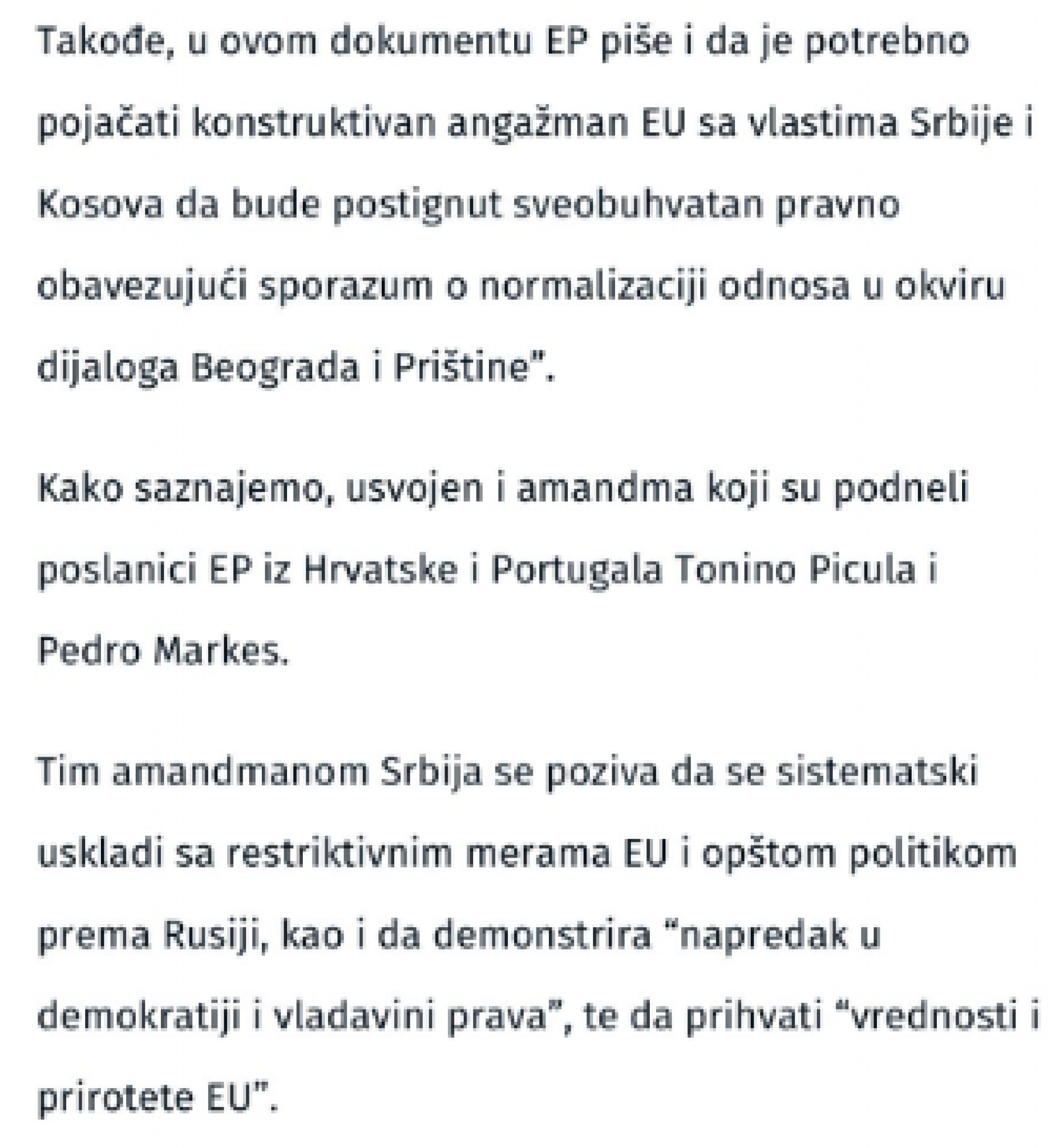 KAKO IH NIJE SRAMOTA Tajkunski mediji ponovo napadaju i lobiraju za priznavanje nezavisnog Kosova