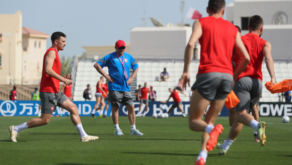 "ORLOVI" SE SKUVALI Trening Srbije pred Kamerun na ogromnoj temperaturi  (FOTO)