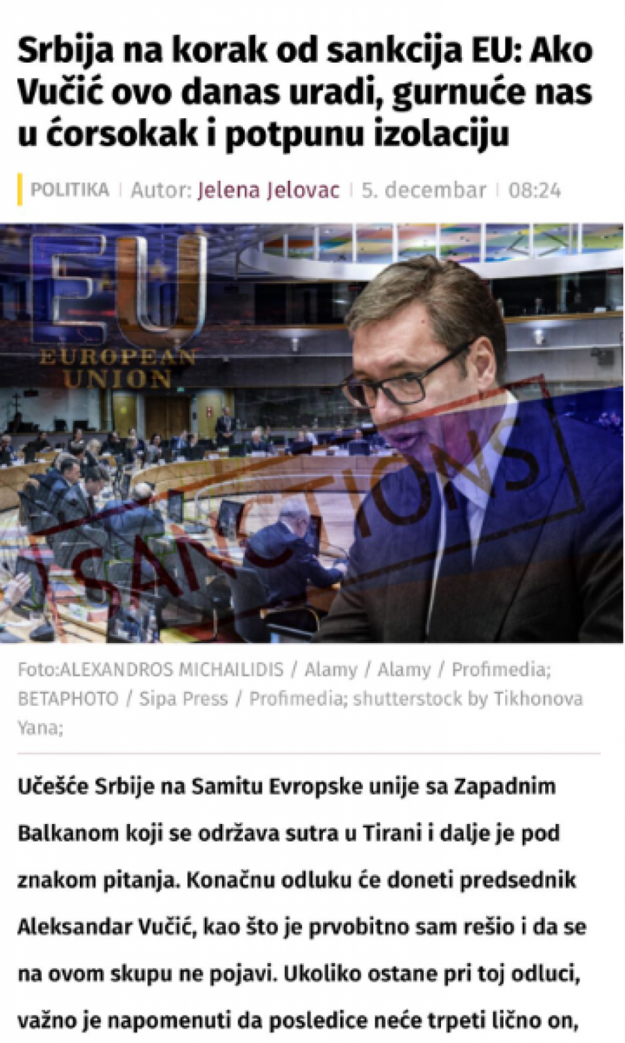 CILJ - UNIŠTITI SRBIJU! Šolak i Hrvati pokrenuli kampanju protiv naše zemlje i predsednika Vučića!