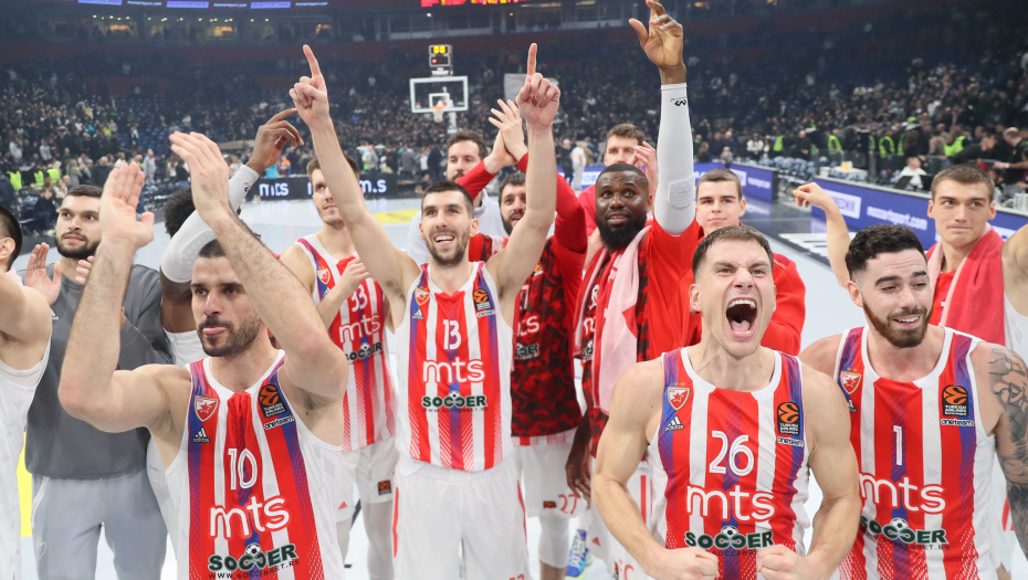 EUFORIJA POSLE DOBRIH REZULTATA Crvena zvezda rasprodala skoro sve karte za duplo kolo Evrolige