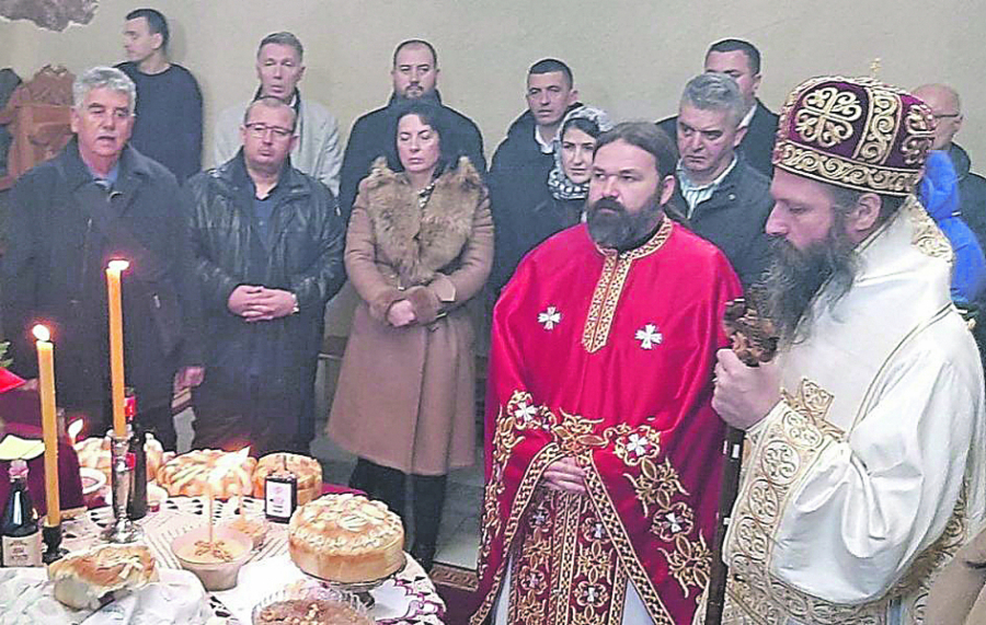 SLUŽENA LITURGIJA Slava obeležena i u Crkvi Svetog Nikole u Prištini