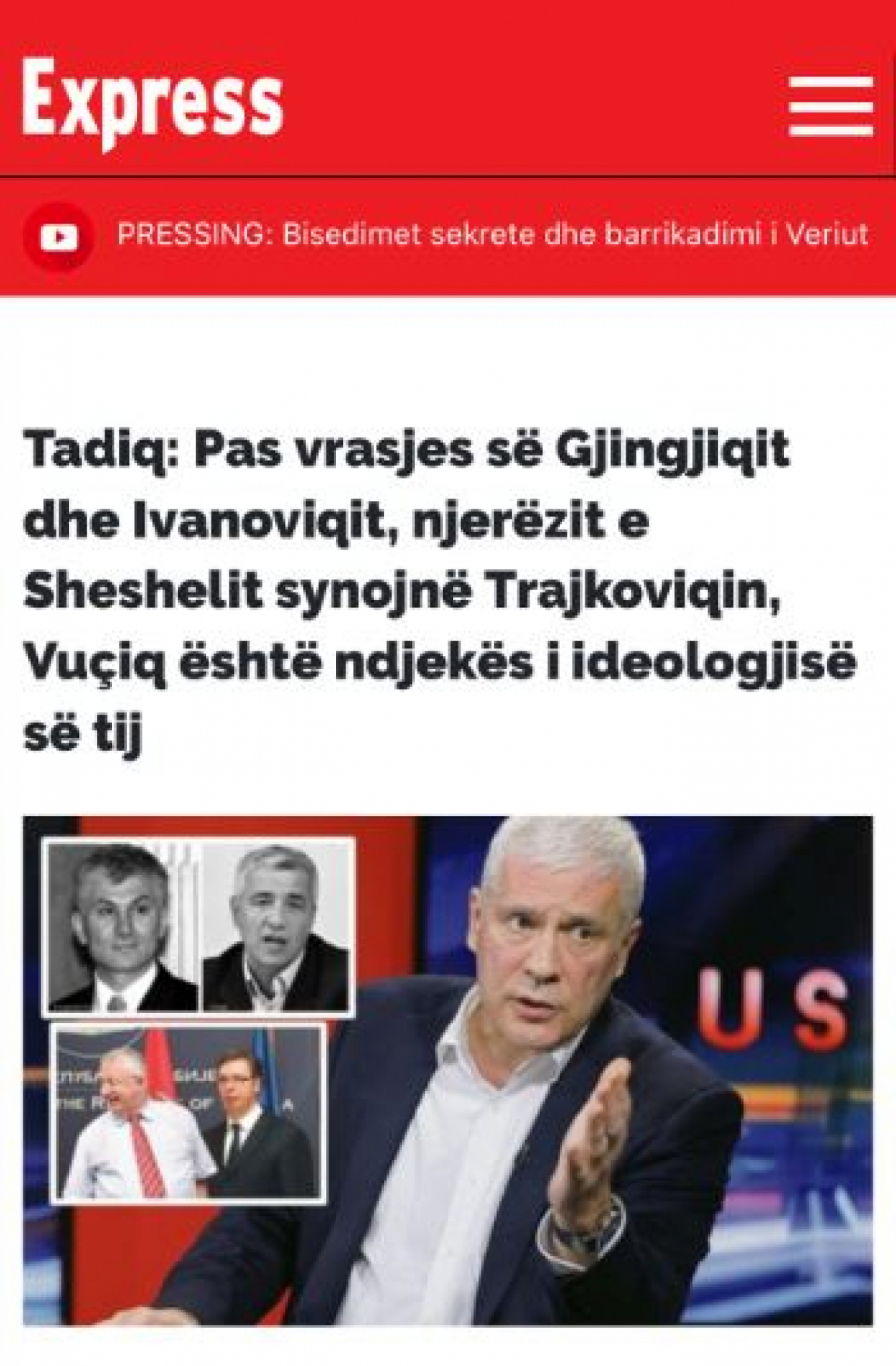 PAKLENI PLAN TADIĆA I KURTIJA! Radu Trajković predstavljaju kao žrtvu, hoće da je postave za vođu srpskog naroda!