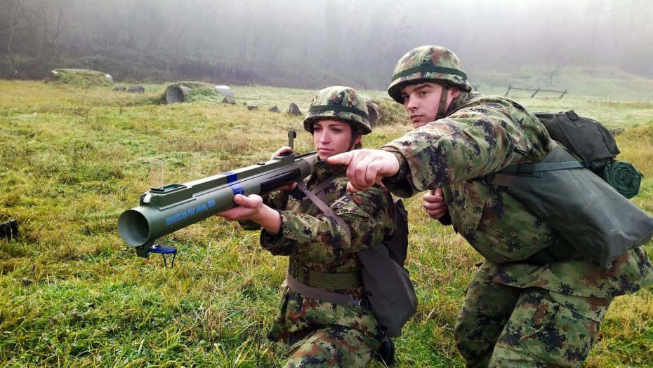 IZUZETNA MOTIVACIJA Decembarska klasa vojnika u potpunosti savladava sve zadatke