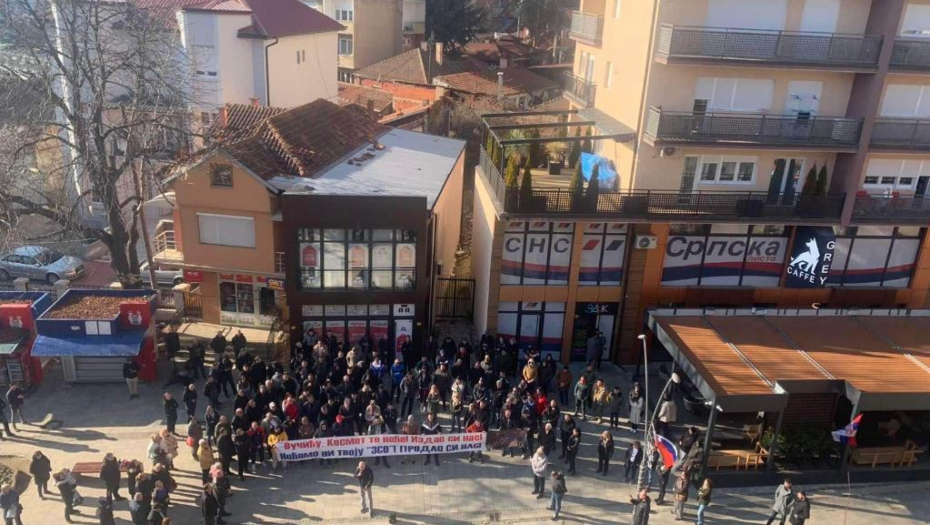 PLJUNULI NA SRPSKI NAROD! Boško i Jeremić skupili 43, pa napravili protest, samo im fali Rada Trajković! (FOTO)