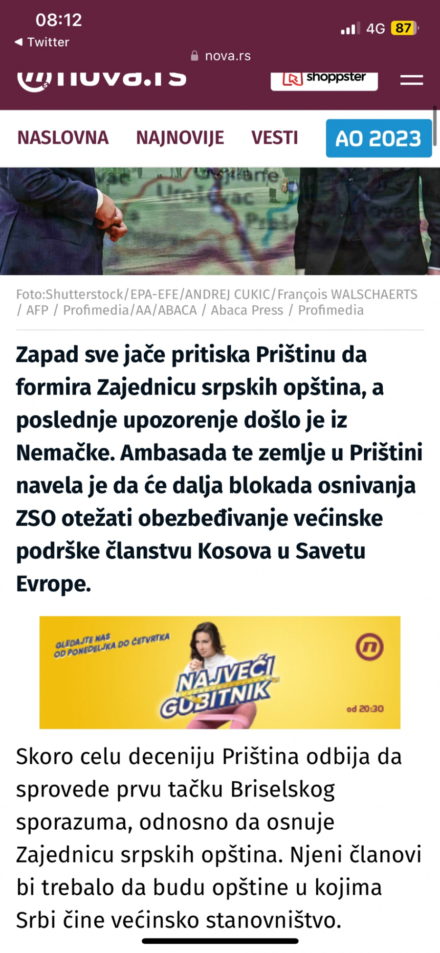 ŠIZOFRENIJA NOVE Pričali kako su 