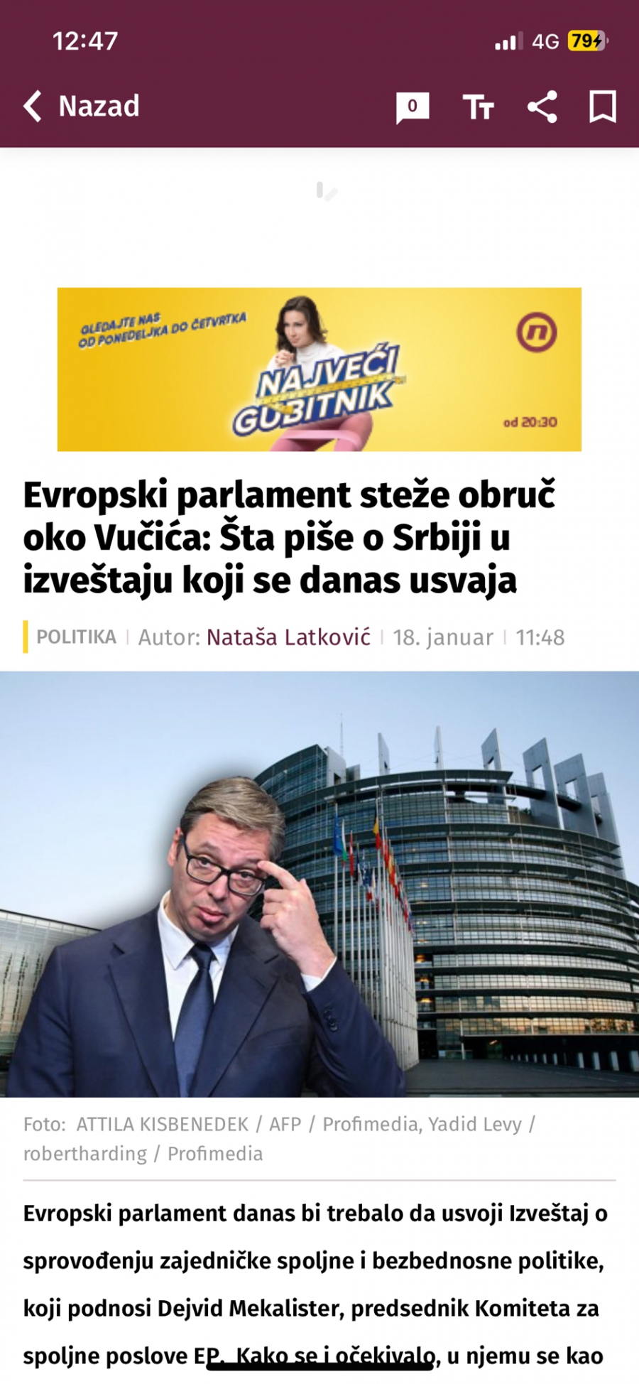 TAJKUNSKO LUDILO SE NASTAVLJA Što gore za Srbiju, to bolje za njih!