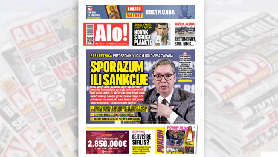 SPORAZUM ILI SANKCIJE Predsednik Vučić o uslovima Zapada