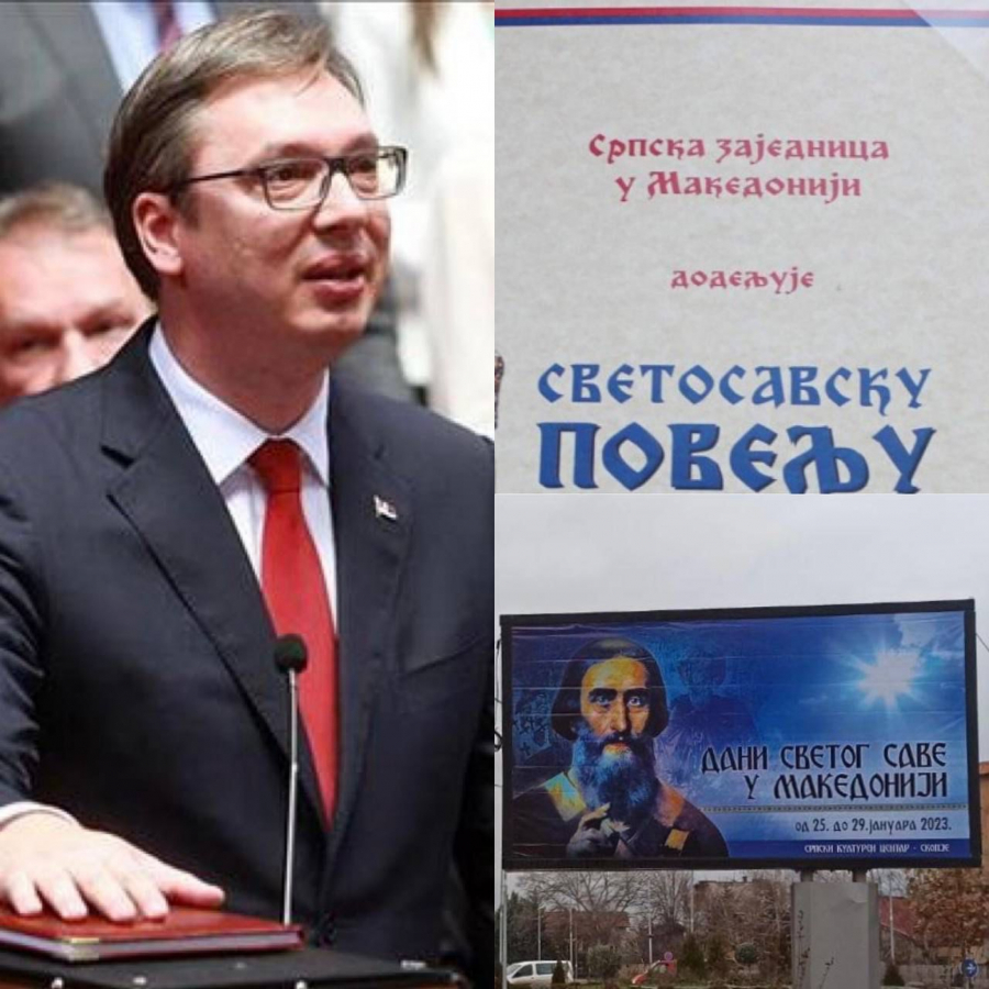 TEŠKA VREMENA TRAŽE SPREMNE LJUDE! Vučiću dodeljena Svetosavska povelja