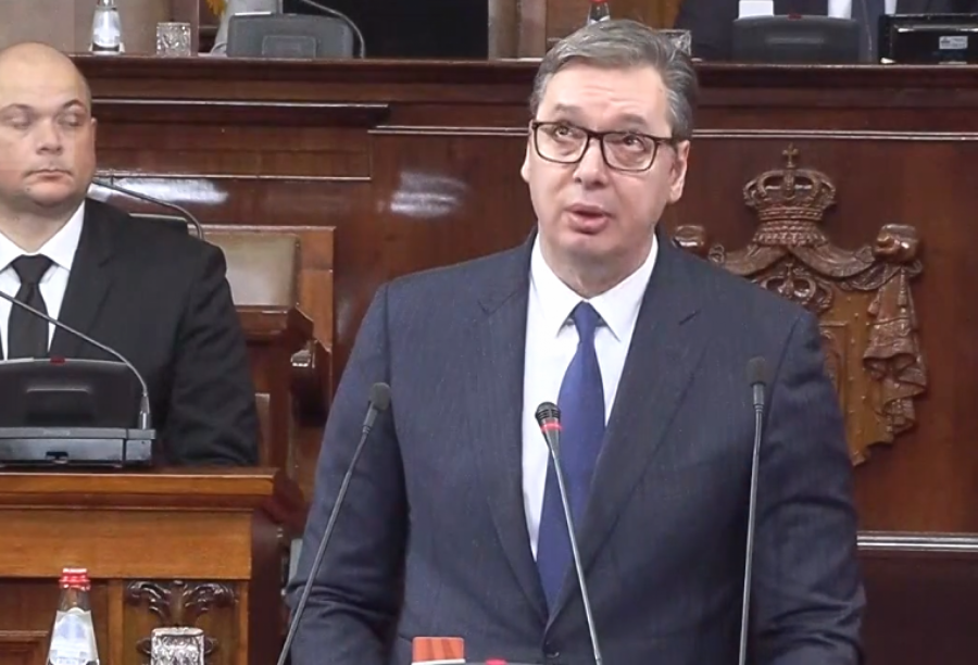 (UŽIVO) POSEBNA SEDNICA SKUPŠTINE O KiM Vučić: Vi junaci da me bijete? (FOTO/VIDEO)