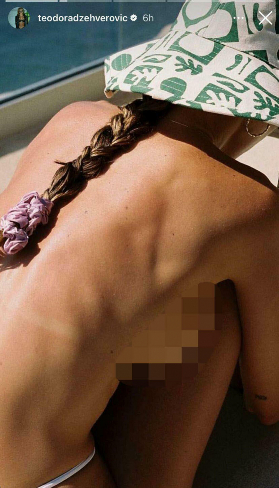 PROCURELA GOLA FOTKA TEODORE DŽEHVEROVIĆ Javnost u šoku, ulazite na sopstvenu odgovornost! (FOTO 18+)