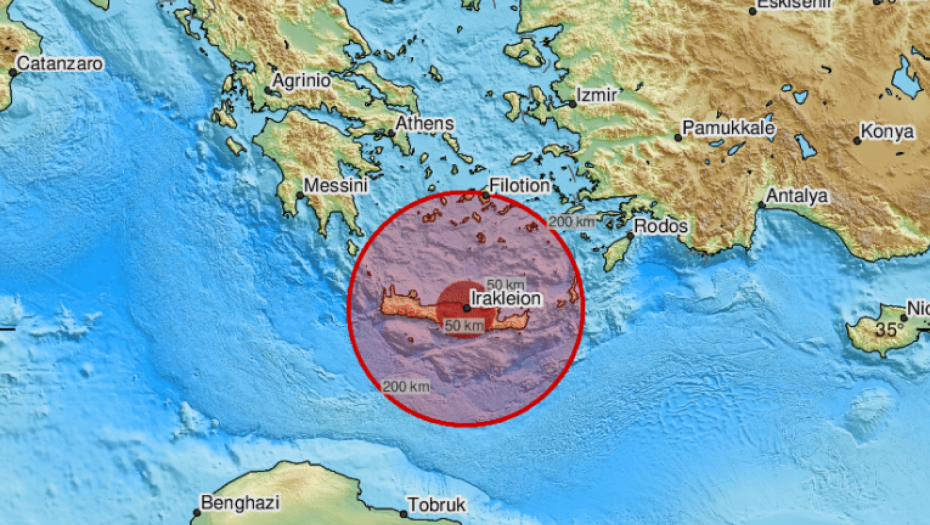 TRESE SE NAJVEĆE GRČKO OSTRVO! Razoran zemljotres pogodio bratsku zemlju!