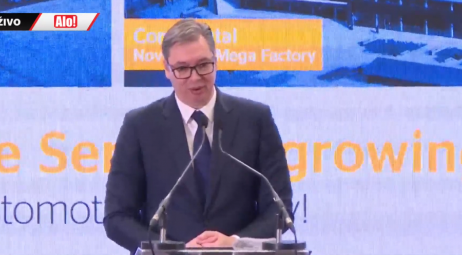 PREDSEDNIK U NOVOM SADU Vučić: Prosečna plata 1.000 evra do 2025! (VIDEO)