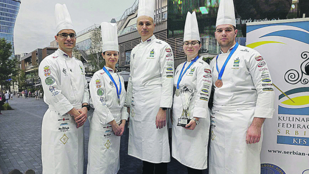 KULINARSKO TAKMIČENJE Svetske medalje za naše kuvare