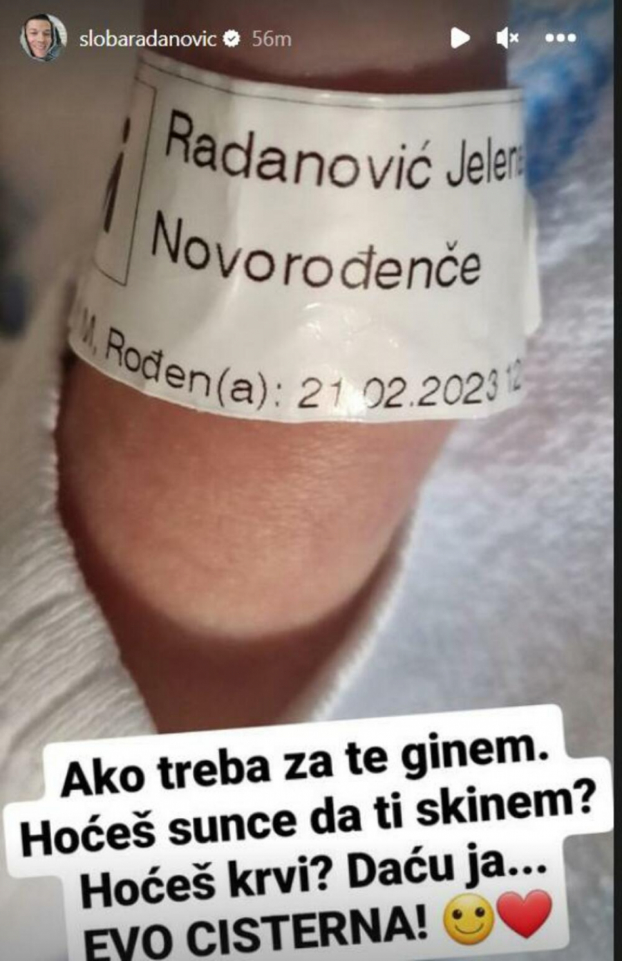 SLOBA OBJAVIO PRVU FOTKU SINA DAMJANA Emotivnim obraćanjem raznežio sve, javnost na ivici suza (FOTO)