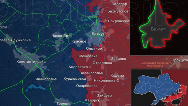 RUSI NASTAVLJAJU OFANZIVU U BAHMUTU Jug je pod kontrolom, ali Ukrajinci kidišu!