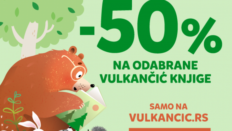 Odabrane Vulkančić knjige upola cene