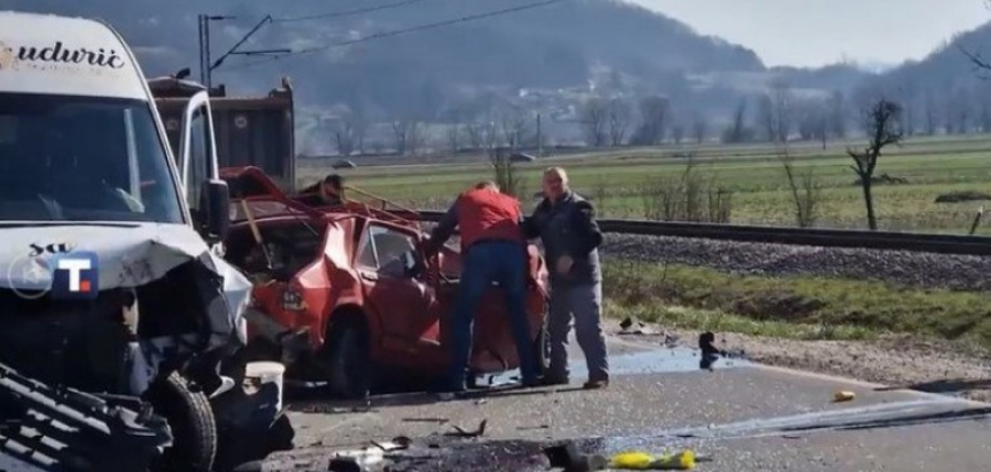 NOVI DETALJI UŽASNE NESREĆE KOD POŽEGE Kobno preticanje - deda i baka nastradali, unuk teško povređen